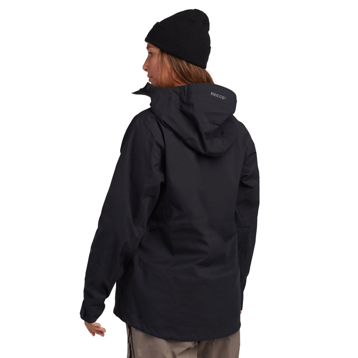 Dakine Women's Sender Stretch 3L Jacket in Black (view 2)
