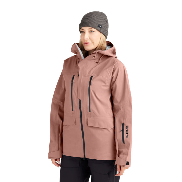 Dakine Women's Sender Stretch 3L Jacket in Dustbowl Pink