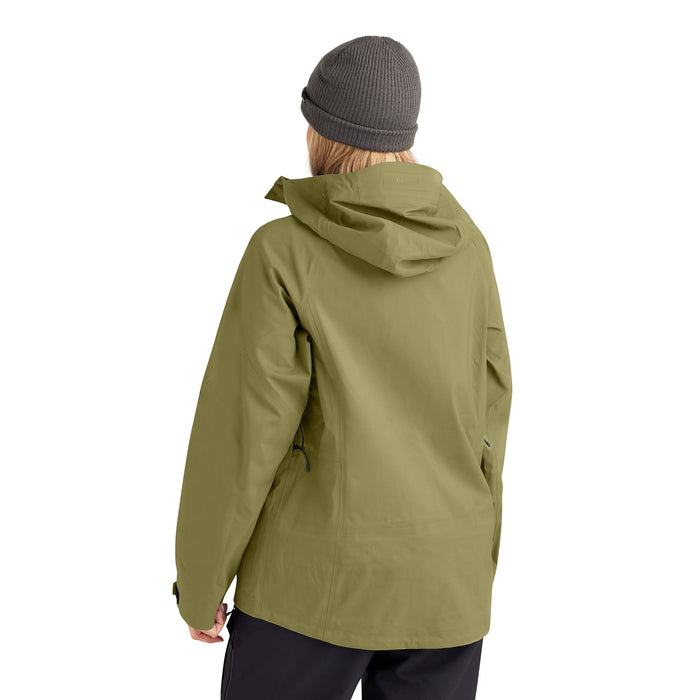 Dakine Women's Sender Stretch 3L Jacket in Earth Green (view 2)