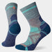 Smartwool Women's Hike Mid Crew Socks in Medium Gray