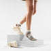 Smartwool Women's Hike Margarita Ankle Socks in Natural, alternate view