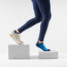 Smartwool Run Low Ankle Socks in Laguna Blue, alternate view