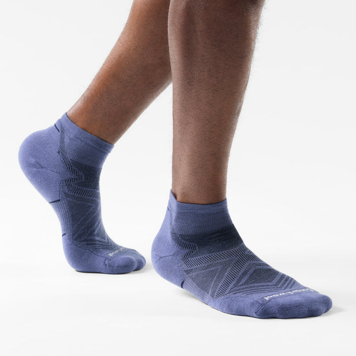 Smartwool Run Ankle Socks in Nightfall Blue, alternate view