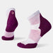 Smartwool Women's Run Ankle Socks in Purple Eclipse
