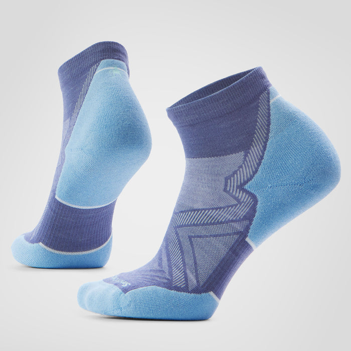 Smartwool Women's Run Ankle Socks in Nightfall Blue