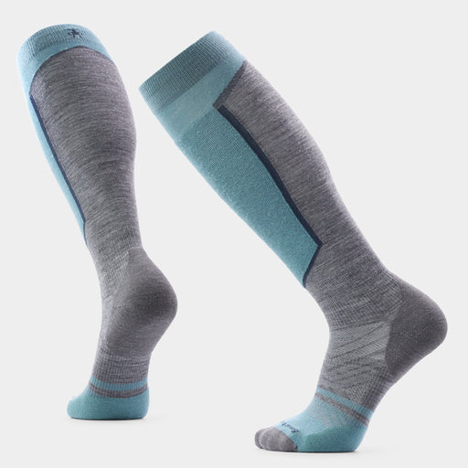 Smartwool Ski Over The Calf Socks in Dusty Teal