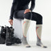 Smartwool Women's Ski Extra Stretch Over The Calf Socks in Light Gray, alternate view