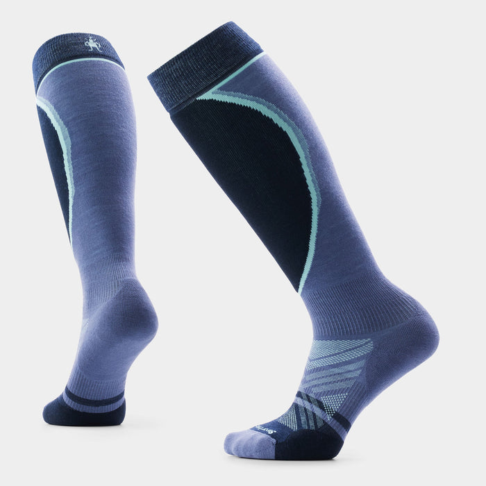Smartwool Women's Ski Extra Stretch Over The Calf Socks in Nightfall Blue