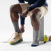 Smartwool Hike Crew Socks in Medium Gray, alternate view