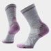 Smartwool Women's Hike Mid Crew Socks in Light Gray