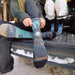Smartwool Ski Winter Phase Print Over the Calf Socks in Purple Dawn, detail