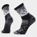 Smartwool Hike Valley View Crew Socks in Black