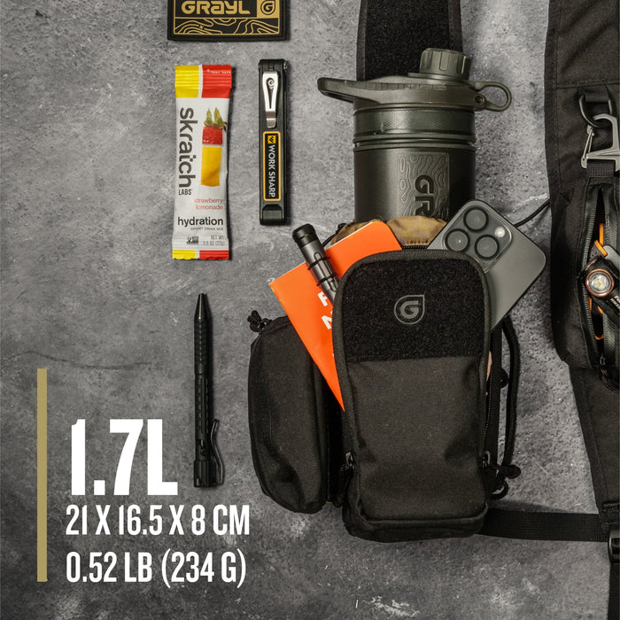 Grayl Transport Bottle Sling, what fits inside