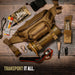 Grayl Transport Hip Pack worn with a bottle in the BottleLock tie-down