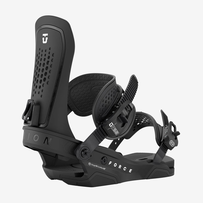 Union Force snowboard binding, Black