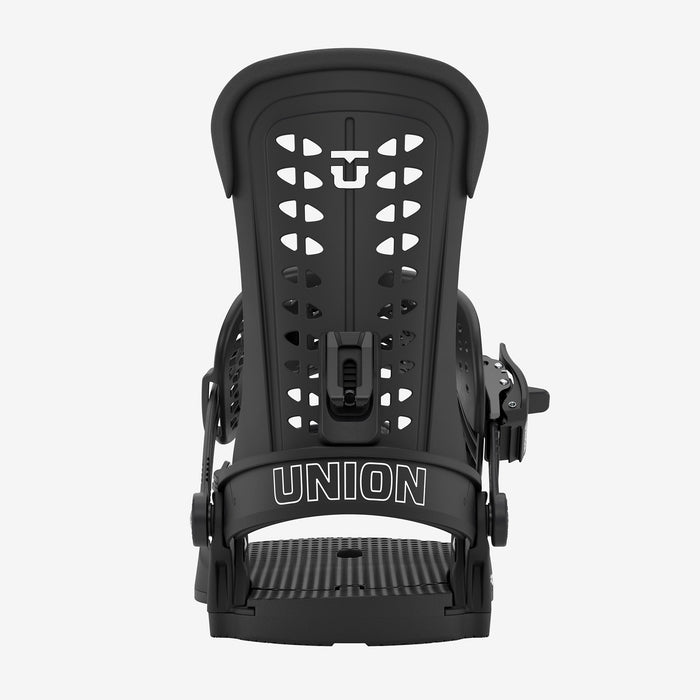 Union Force Classic snowboard binding in Black, rear view