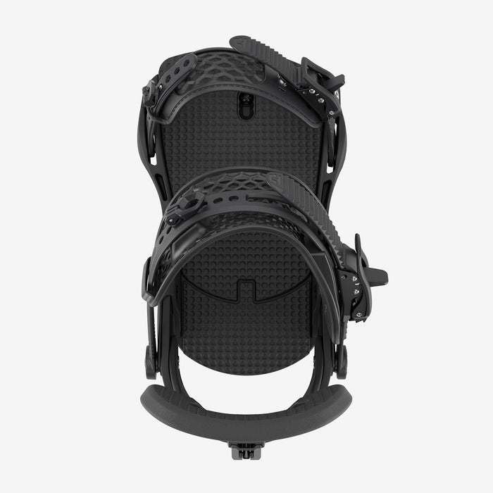 Union Force Classic snowboard binding in Black, top view