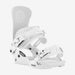 Union Force Classic snowboard binding in White, front view