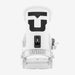 Union Force Classic snowboard binding in White, rear view