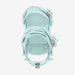 Union Juliet snowboard binding in Ice Blue, top view