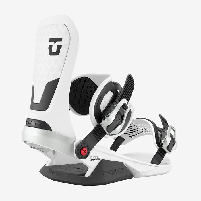 Union Neo snowboard binding, White