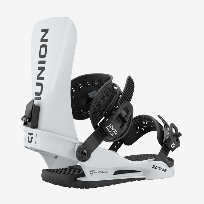 Union STR snowboard binding in Grey