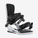 Union STR snowboard binding in Grey, front view