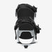 Union STR snowboard binding in Grey, top view
