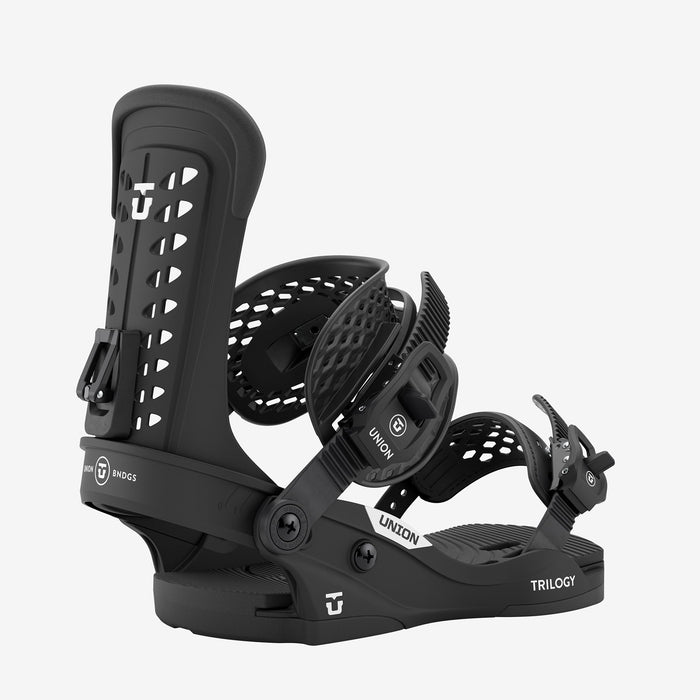 Union Trilogy Classic snowboard binding, Black