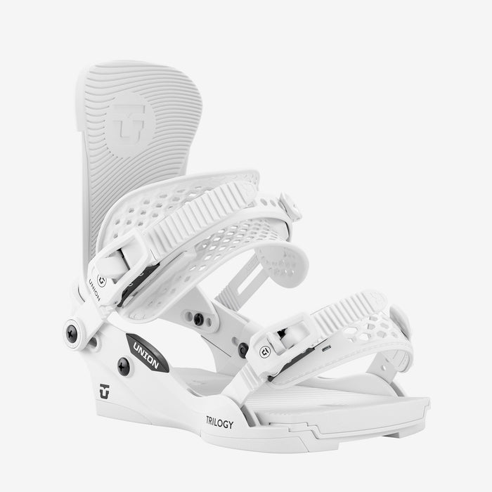 Union Trilogy Classic snowboard binding, White, detail