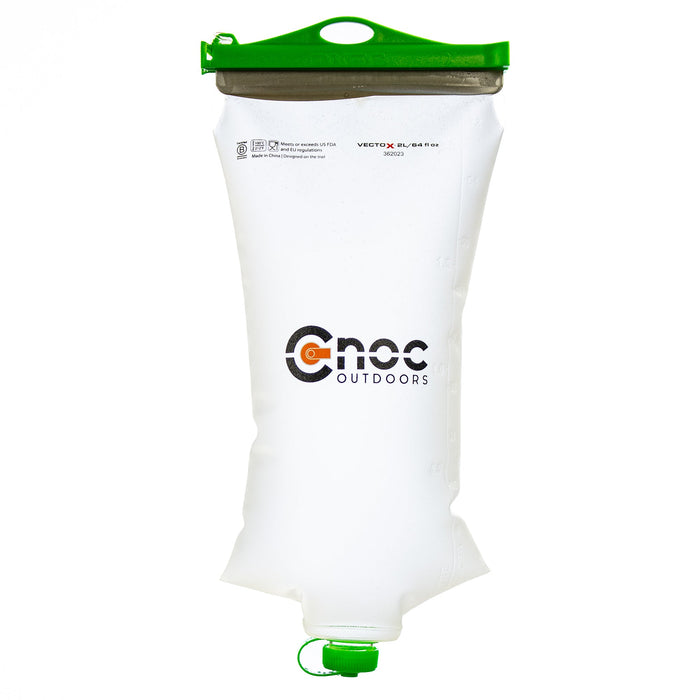 CNOC VectoX 2L 28mm water container, Green