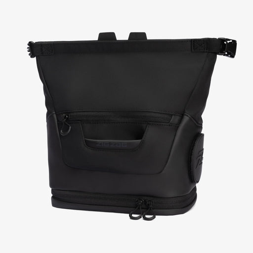 Zigzag Vessel Chalk Bucket, Onyx, front