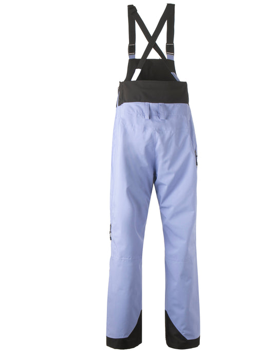 Liquid Pika Pro Bib in Bleached Denim, back