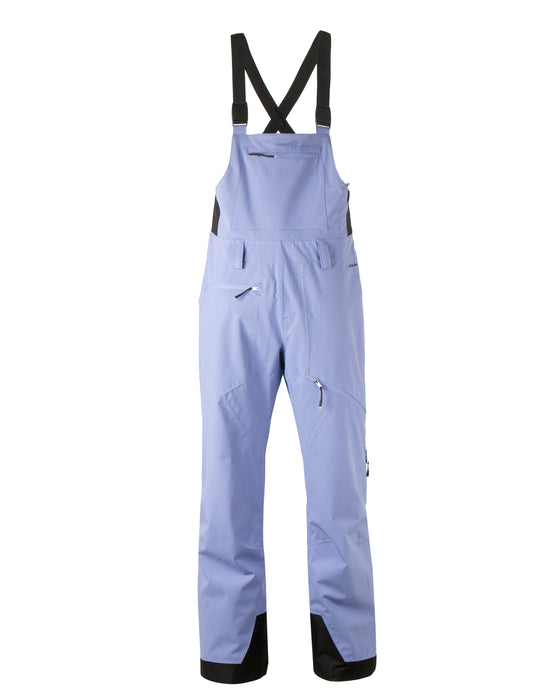 Liquid Pika Pro Bib in Bleached Denim, front