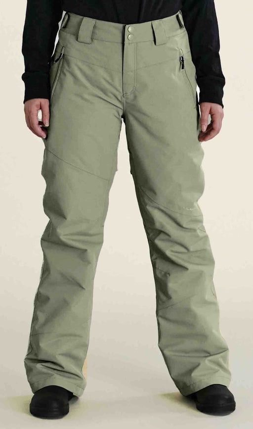 Liquid Moxie Insulated Pant women's snow pant in Pebble