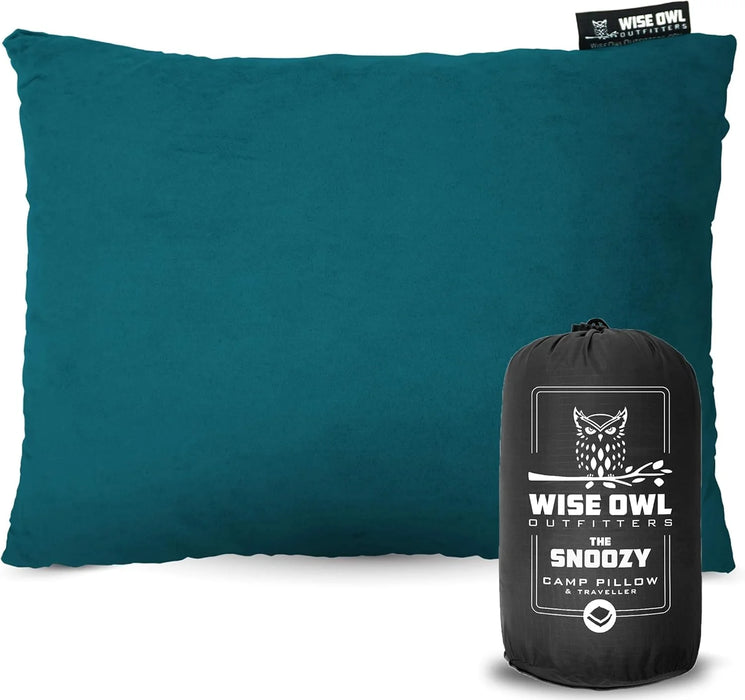 Snoozy Memory Foam Camp Pillow