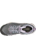 Oboz Women's Bangtail Mid Insulated Waterproof in Slate, top view