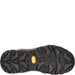 Oboz Women's Bangtail Mid Insulated Waterproof in Slate, bottom view with Vibram Arctic Grip outsole
