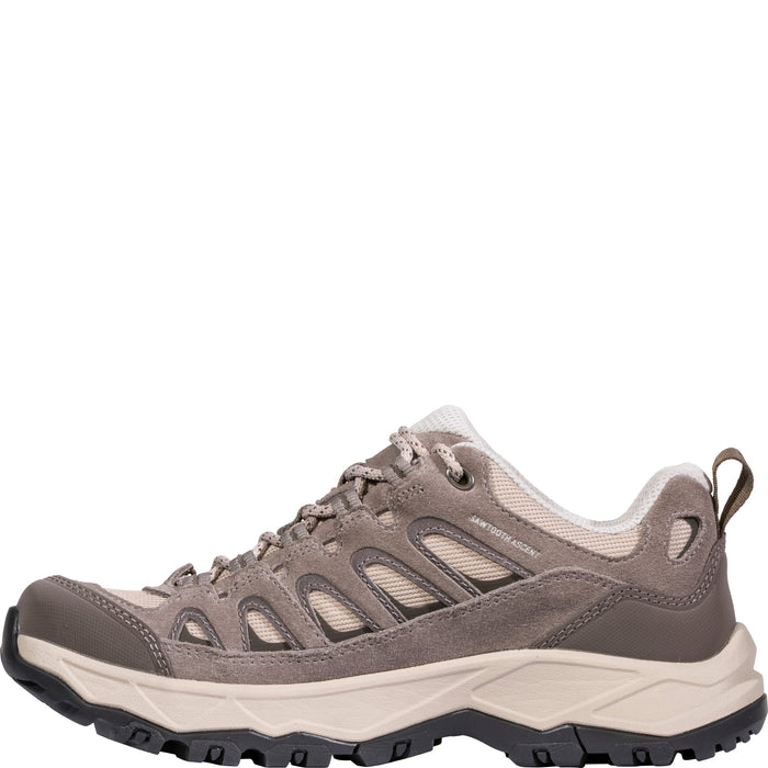 Oboz Women's Sawtooth Ascent Low Waterproof in Rockfall, inside view