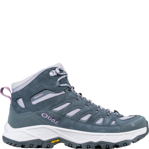 Oboz Women's Sawtooth Ascent Mid Waterproof in Monsoon, outside view