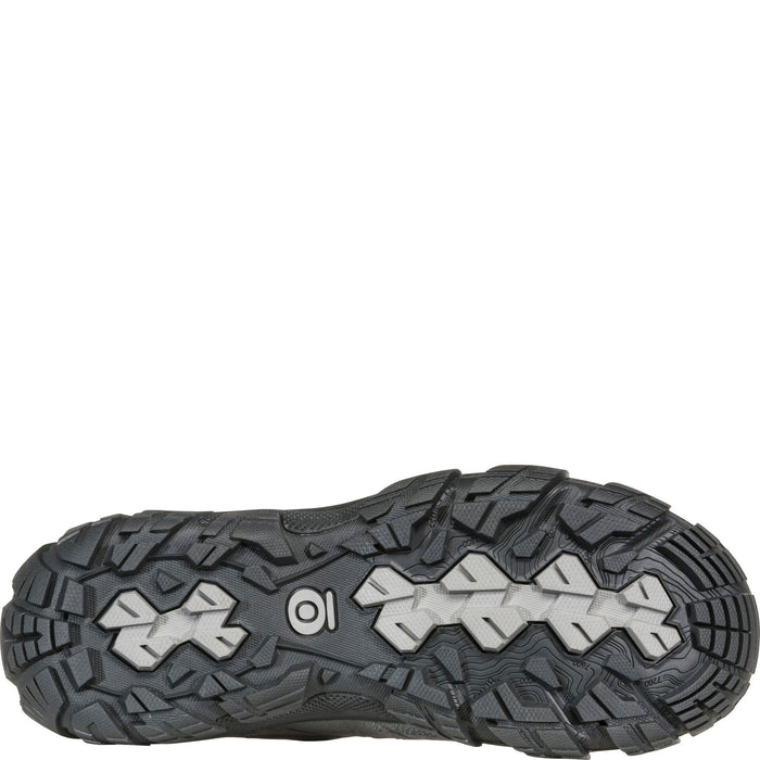 Oboz Women's Sawtooth X Low Waterproof in Hazy Gray, bottom view