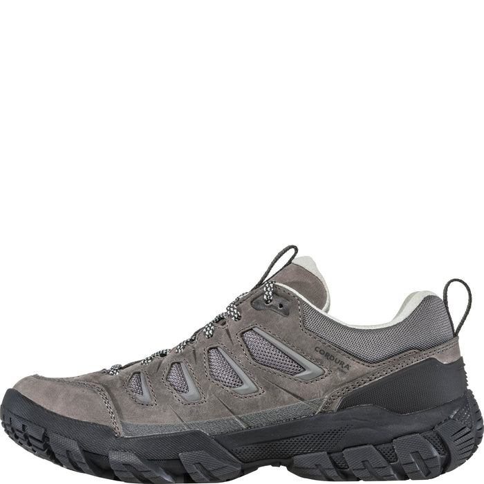 Oboz Women's Sawtooth X Low Waterproof in Hazy Gray, inside view
