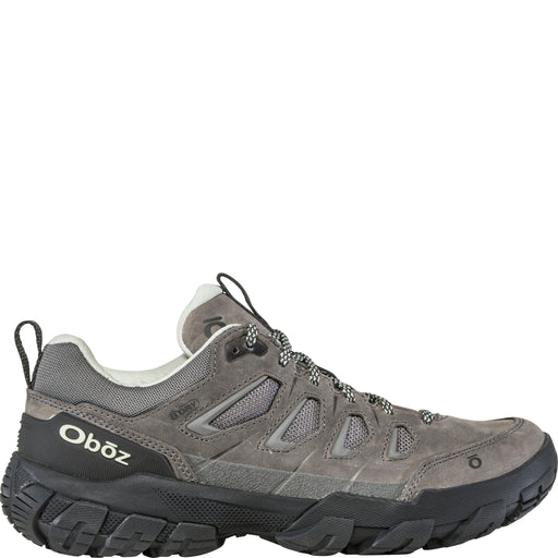 Oboz Women's Sawtooth X Low Waterproof in Hazy Gray, outside view