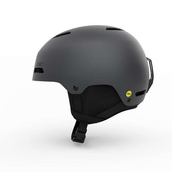Giro Ledge Mips helmet, Graphite, side view