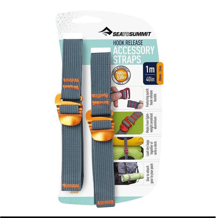 Sea to Summit ACCESSORY STRAP WITH HOOK RELEASE - 40" - Next Adventure
