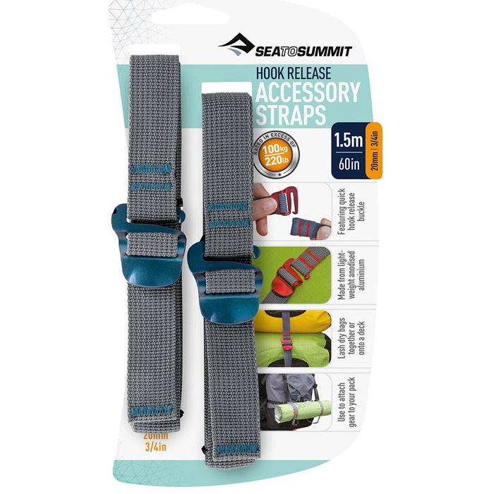 Sea to Summit ACCESSORY STRAP WITH HOOK RELEASE - 60" - Next Adventure