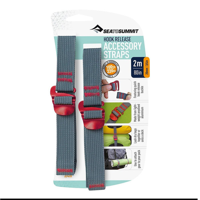 Sea to Summit ACCESSORY STRAP WITH HOOK RELEASE - 80" - Next Adventure