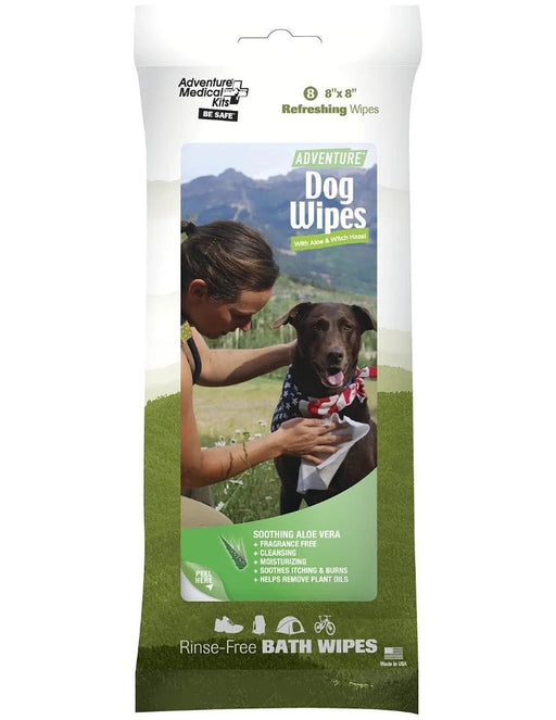 Adventure Medical ADVENTURE DOG WIPES 8 - PACK - Next Adventure