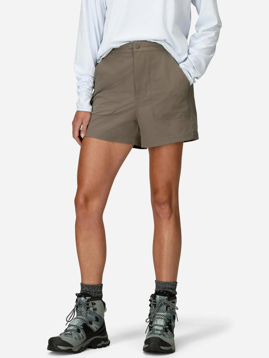 Marmot Women's AirExchange UPF 40 Short 4 inch in Claystone