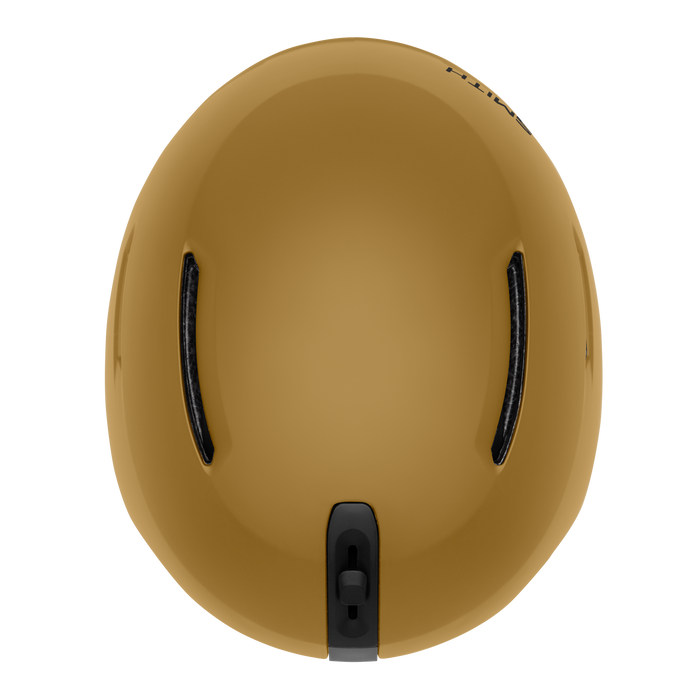 Smith Altus Mips helmet, Matte Coyote, top view